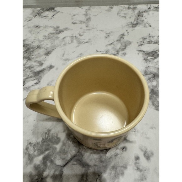 Selandia Disney Beauty And The Beast Heart Shaped Handle 4oz Melamine Mug - Picture 5 of 9